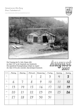 August 2007