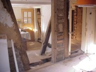 Die Tür zum Büro wurde versetzt