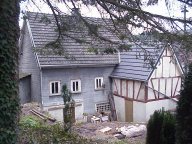 Urzustand, nach dem Abholzen des Unkrauts