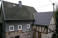 Nach dem Einsetzen der neuen Fenster